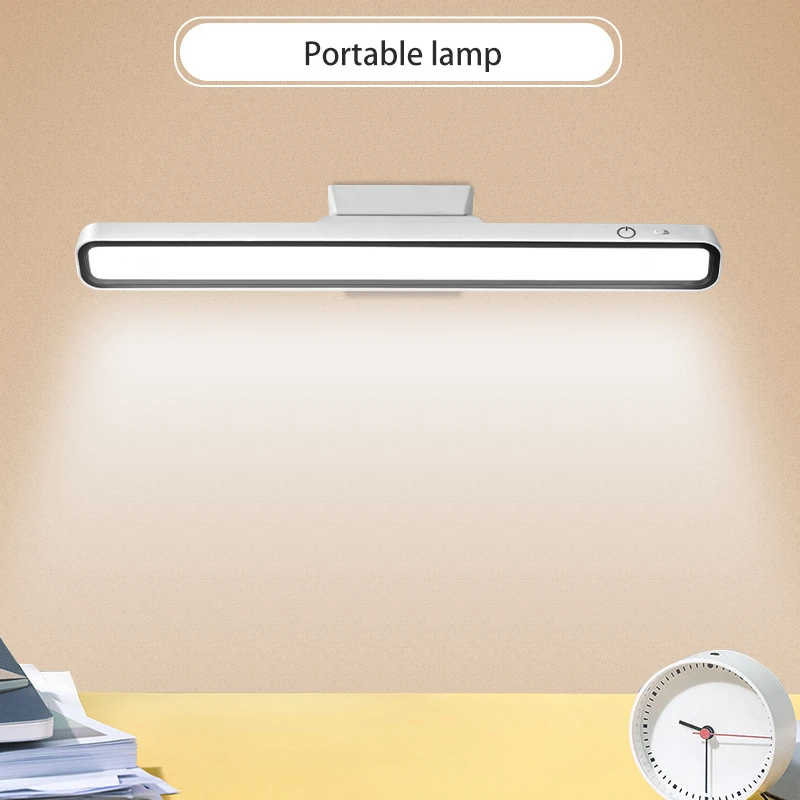 Rechargeable LED Reading Light Desk Lamp Dimming Eye