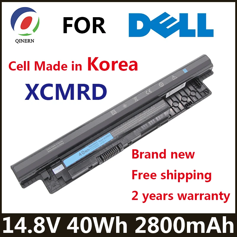 Xcmrd 40wh 4cell 14.8v 2800mah da Bateria do Portátil para Dell Inspiron 3421 3721 5421 5521 17r 5721 3521 3437 3537 5437 5537 3737 5737
