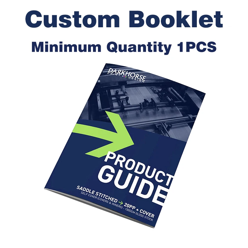 LivExamen de nettoyage personnalisé Delaware, magazine d'impression, manuel d'instructions de bande dessinée, catalogue pour la publicité, entreprise, entreprise, couverture souple