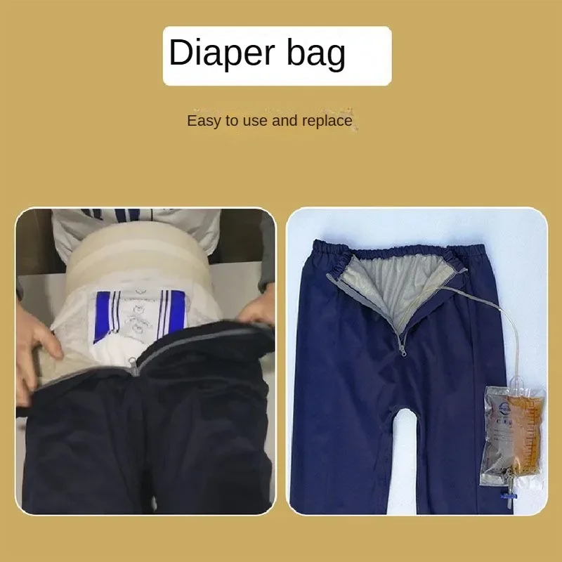Adult Washable Incontinence Underwear with Leak-Proof Zipper for Elderly  Incontinence Underwear  Adult Cloth Diaper 3