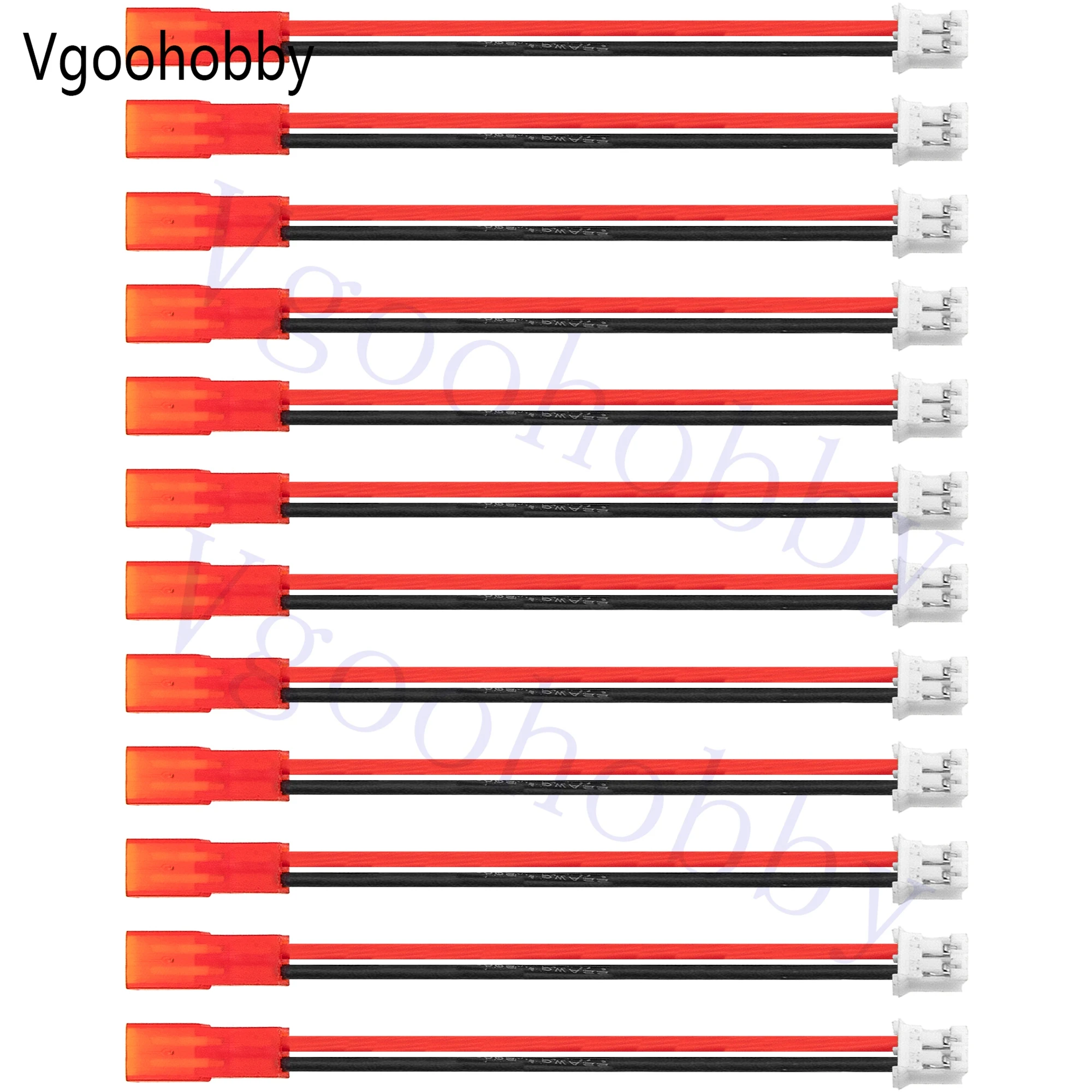 VUNIVERSUM 6 Pezzi JST A PH 2P 2.0 Per E-Flite 120 SR A Blade MCP-X (Ultra Micro) Lipo Cavo Adattatore Batteria - Foto 12