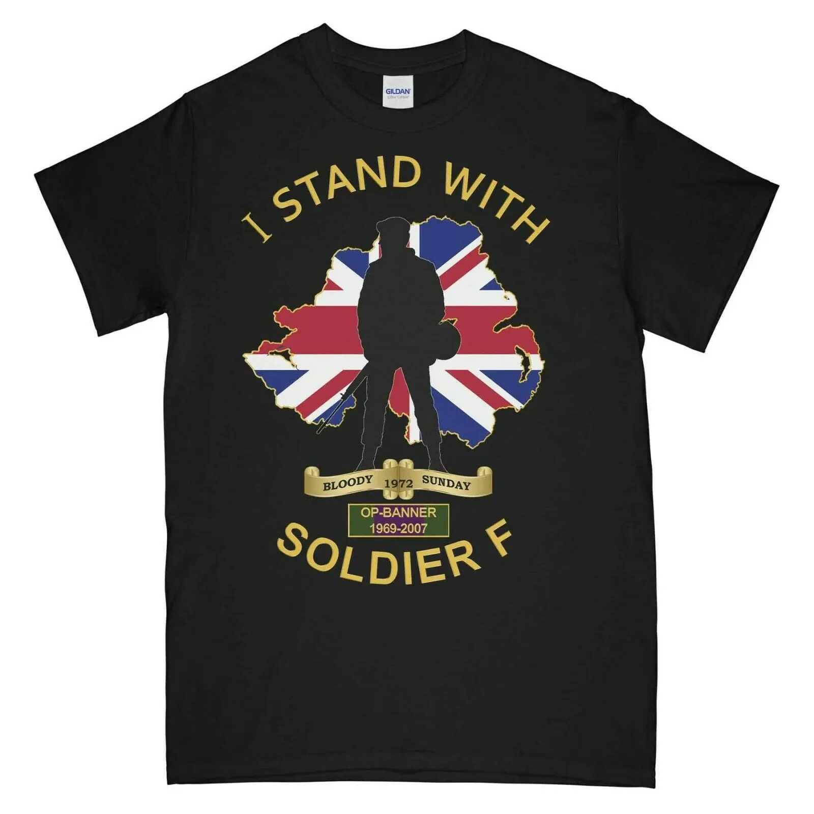 

Футболка I Stand with Soldier с принтом F, летняя повседневная мужская футболка из 100% хлопка с круглым вырезом и коротким рукавом, размеры S-3XL