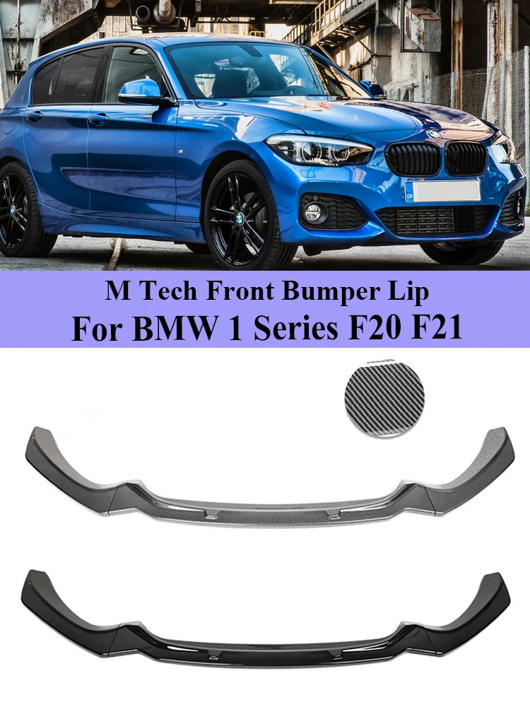 

M Tech Front Bumper Lip Guard Cover Front Skirt Spoiler Body Kit Splitter Diffuser M Sport For BMW 1 Series F20 F21 2011-2019