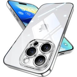 Luxury Transparent Ultra Thin Crystal Phone Case - Hard Back Cover, Slim Shell Coque for iPhone 12 Pro