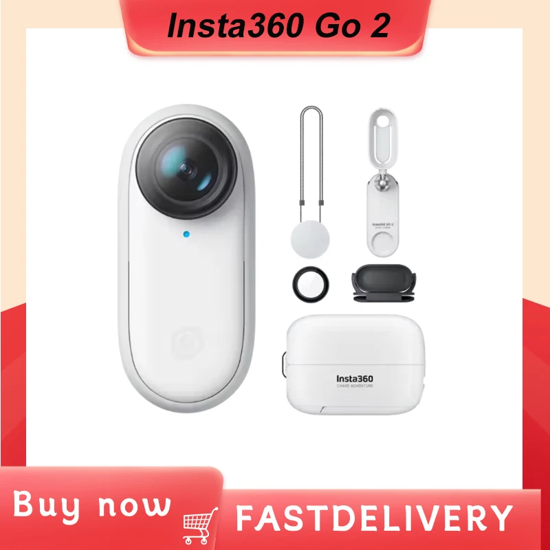 Insta360 Go 2 Surgical Camera Waterproof 4mgo Extreme Professional Sports Camera