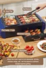 Multi-function Automatic Revolving Kebab Rotary Rotisserie Roast Domestic Skewer Hot Pot Smokeless Barbecue Grill BBQ Oven Stove 4