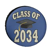 

Class of 2034 Universe Exploration Tire COVER CARs Wheel COVER CAR Protectors Weatherproof UV Protection Spare Tire COVER CAR