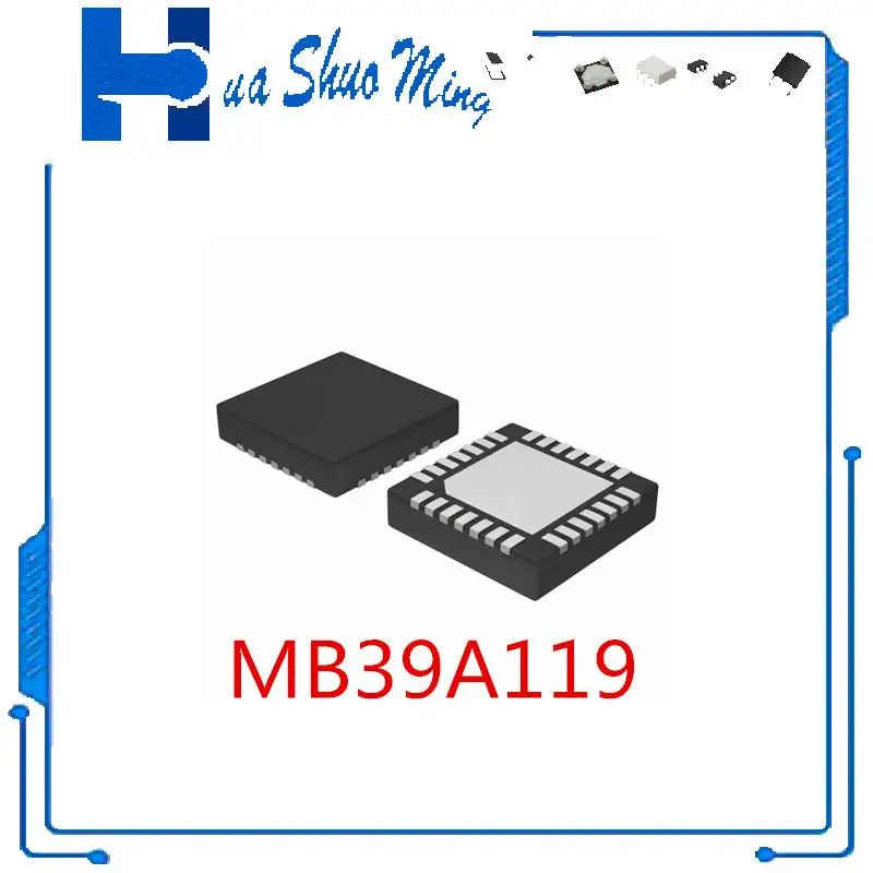 

5Pcs/Lot MB39A119QN-G-ERE1 QFN28 MB90F378PFF-GE1 LQFP144
