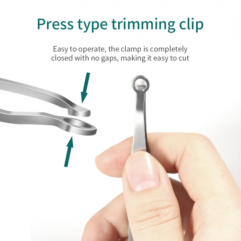 Nose Hair Trimming Tweezers Stainless Steel Eyebrow Nose Hair Scissors Manicure Facial Trimming Makeup Tools nose hair trimmer nose hair scissors nose hair shears