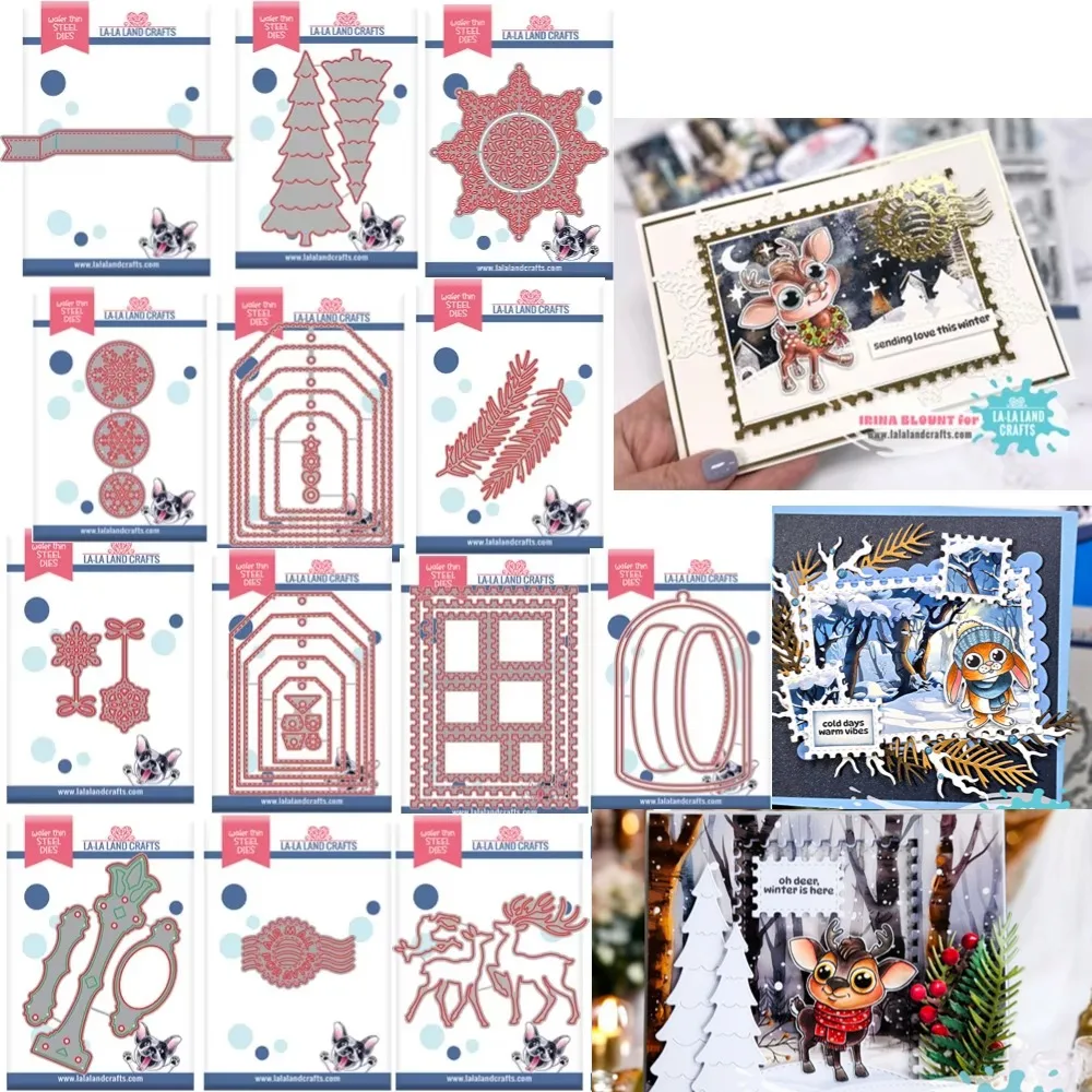 Lalalandcrafts 2025 New Large Honey Pot Dies Stamps Stencil For Diy Scrapbooking Crafts Maker Photo Album Template Handmade 1