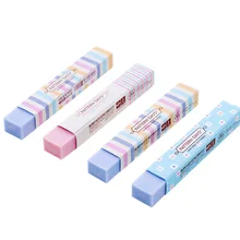 

1PCS New Creative Stationery Supplies Kawaii Cartoon Pencil Erasers for Office School Kids Prize Writing Drawing Student Gift