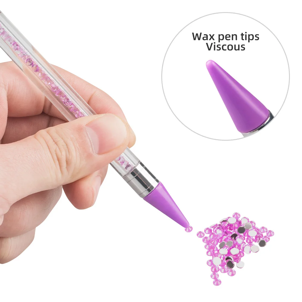 Double Head Nail Art Pen Rhinestone Picker Tool
