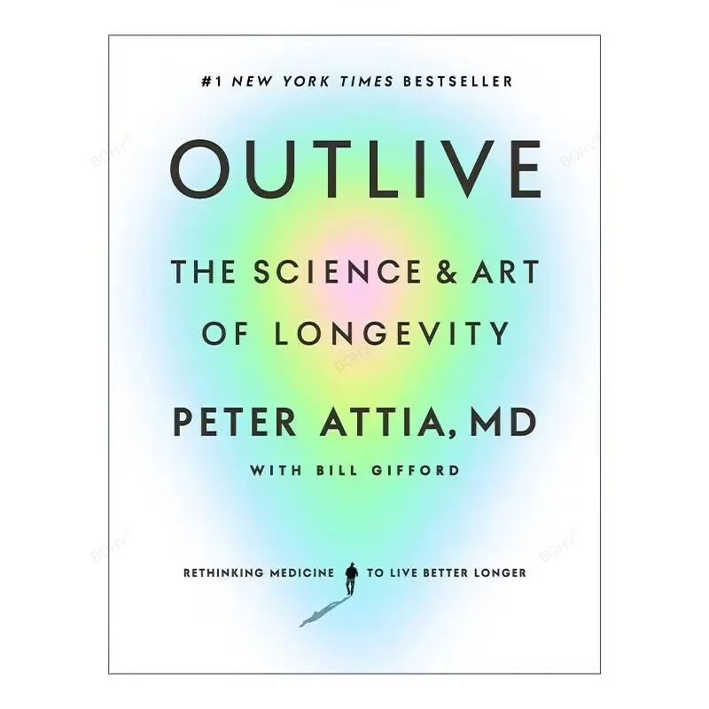 Outlive By Peter Attia The Science and Art of Longevity Paperback Book in English