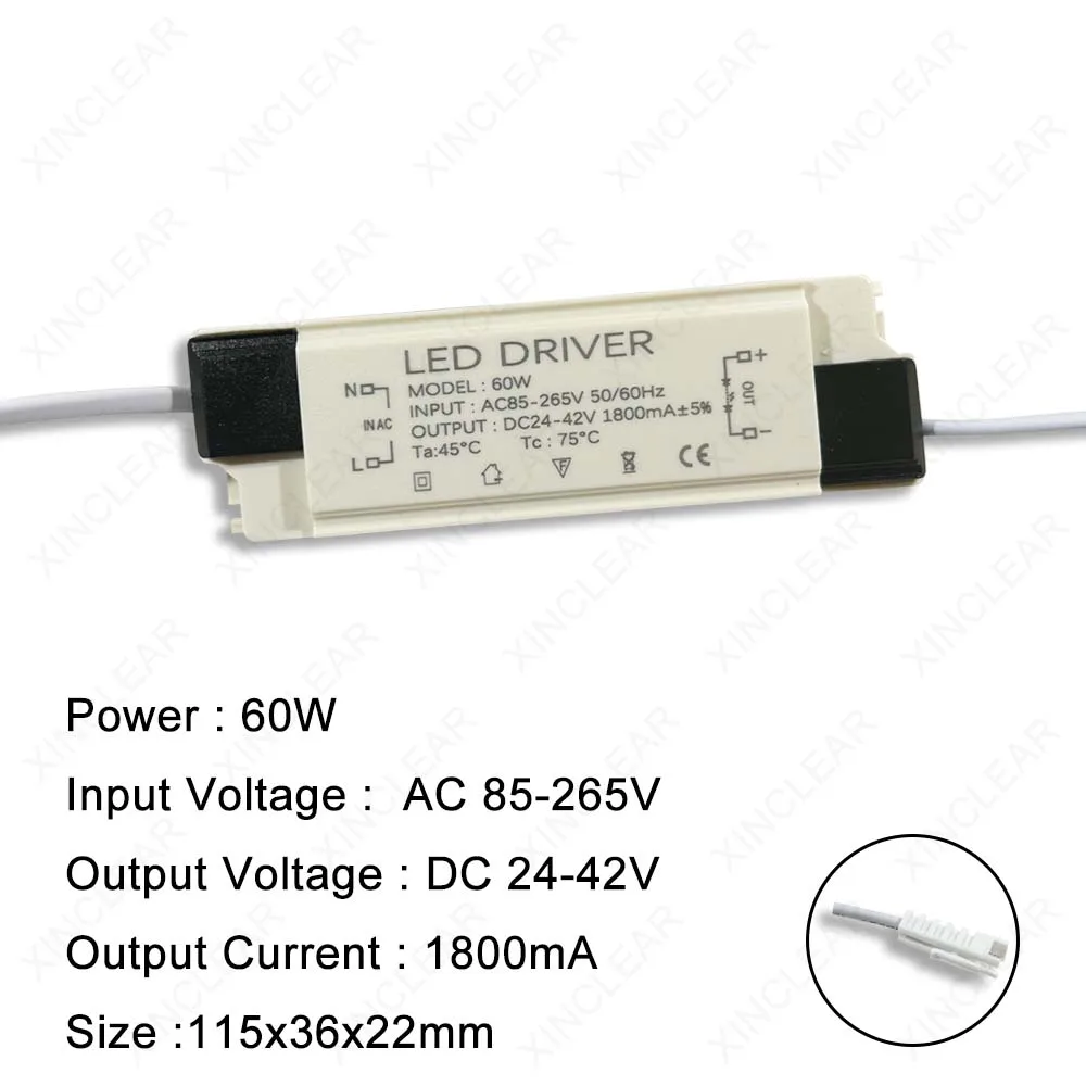 ตัวเลือกสินค้า ไดร์เวอร์ LED ไฟฟ้ากระแสตรง ปรับแรงดันได้ 3 ช่วง