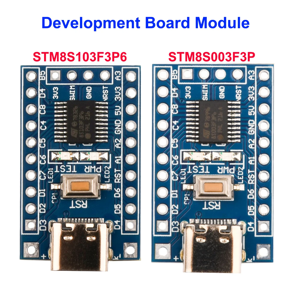 

STM8S103F3P6 STM8S003F3P6 ARM Minimum System Development Board Module for Arduino with Type-C Port