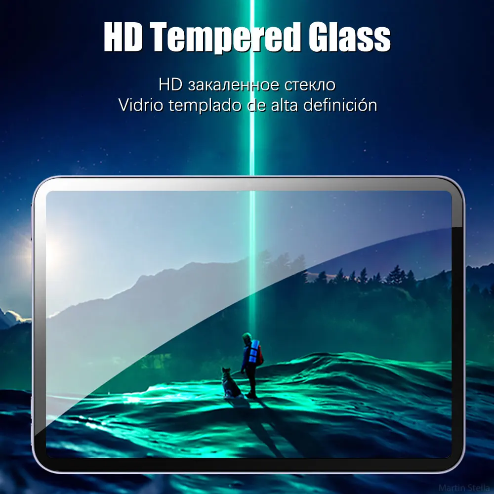 2Pcs Tempered Glass For Xiaomi Mi Pad 5 6 Pro 11 Inch 6s Pro 12.4 Screen Protector For Redmi Pad 10.6 Inch Tablet Film