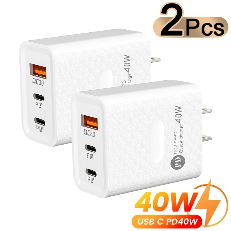 Fast Charging USB Type C Charger Pack