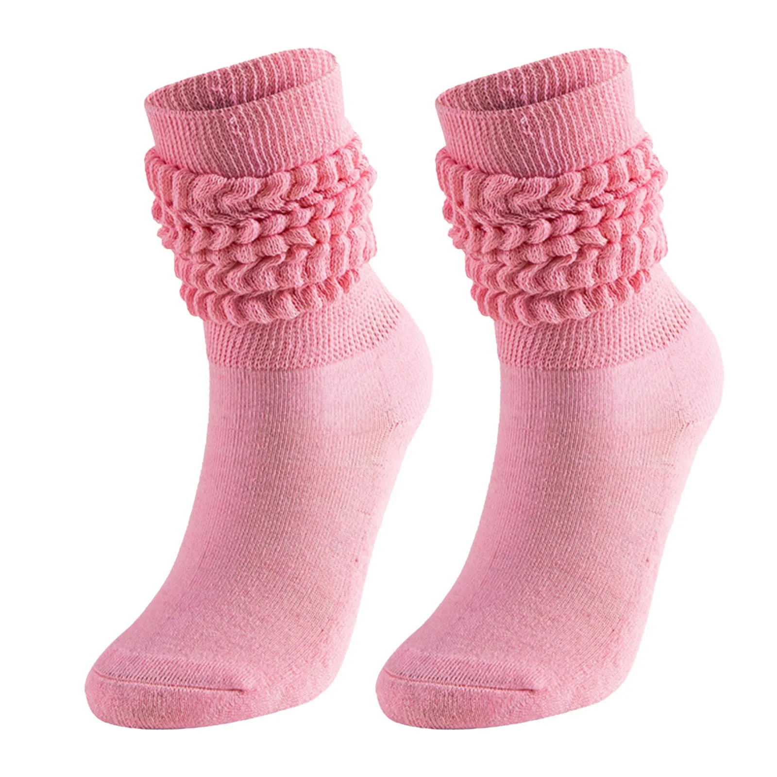 

High Tube Bubble Socks Fashionable And Versatile Socks Solid Color Personality Same Style For Men and Women Stockings