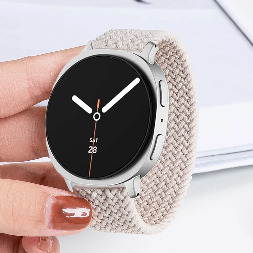 Braided Solo Loop Elastic Wristband Bracelet
