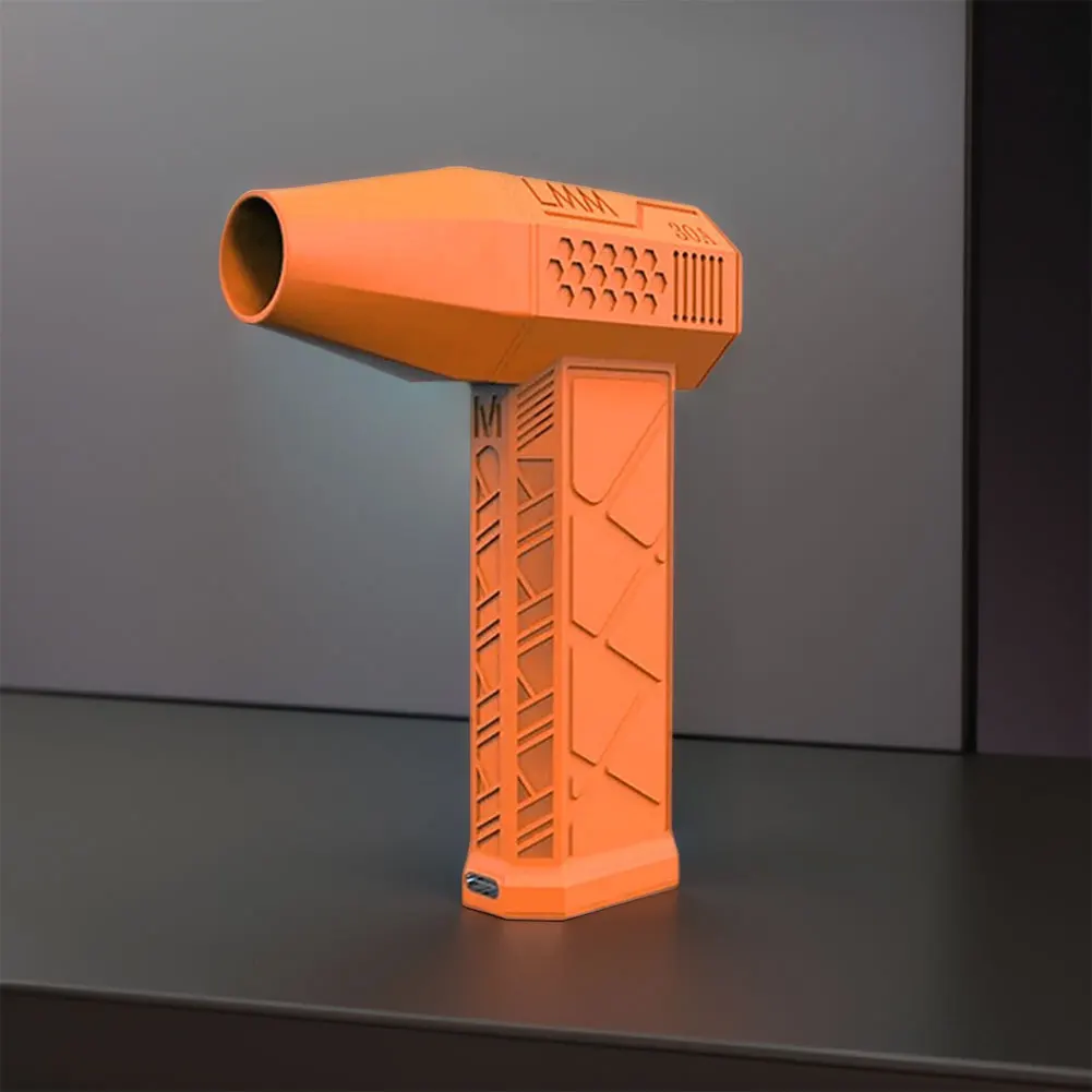 130000 RPM 터보 송풍기 제트 선풍기, 2600mAh, 강력한 전기 먼지 송풍기, USB 충전식 휴대용 터보 제트 선풍기, 가정용 야외 자동차
