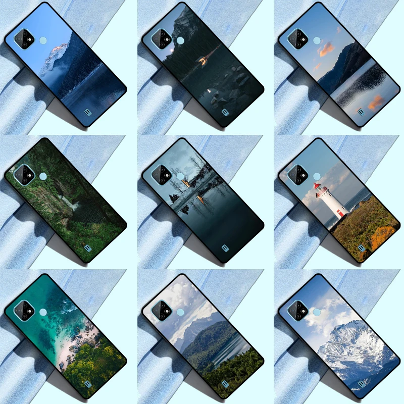 Bella Custodia Per Telefono Nature Forest Tree Per Realme Gt Neo 2T 3T Per 8 Pro 8I Gt Master Gt Neo 2 C15 C21 C25 C31 C35 Coque