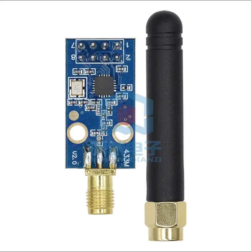 Scheda Modulo Wireless Cc1101 Ultra-Stabile Di Grado Industriale Con Antenna Esterna (1)