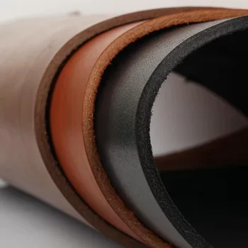 4mm Vegetable Tanned Cowhide Leather Sheet 1