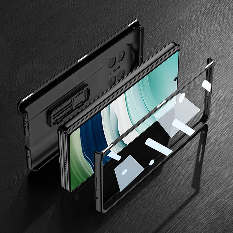 Premium Anti-Peek Supercar Style 360-Degree Protective Matte Case with Stand