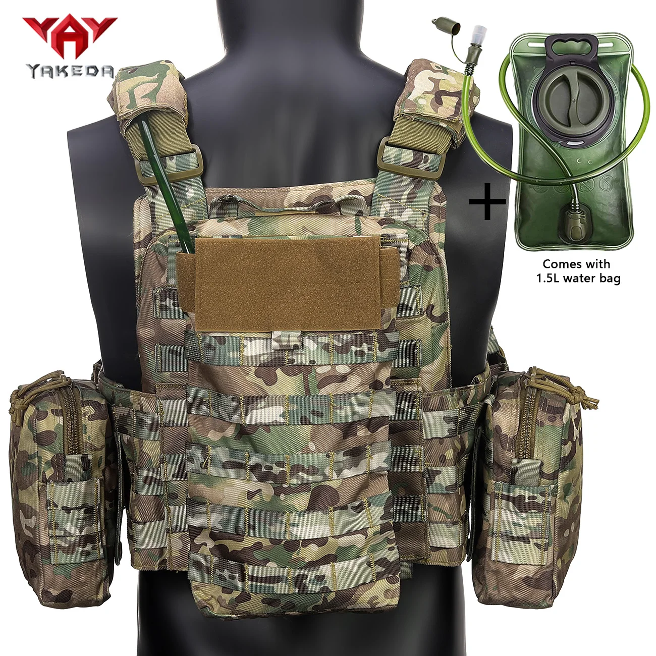 Camouflage Multifunctional Training Vest for Outdoor Hunting