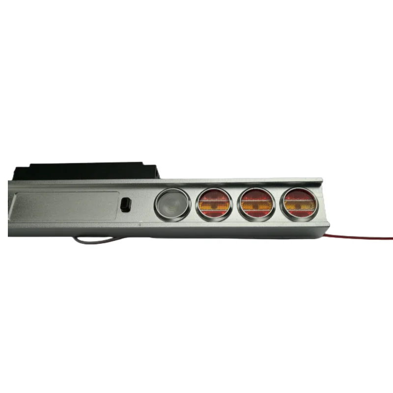CNC Metal LED Taillight Tail Lamp for 1/14 Tamiya 56344 56301 RC Truck Tractor Trailer New King Forte Modification DIY Car Parts 5