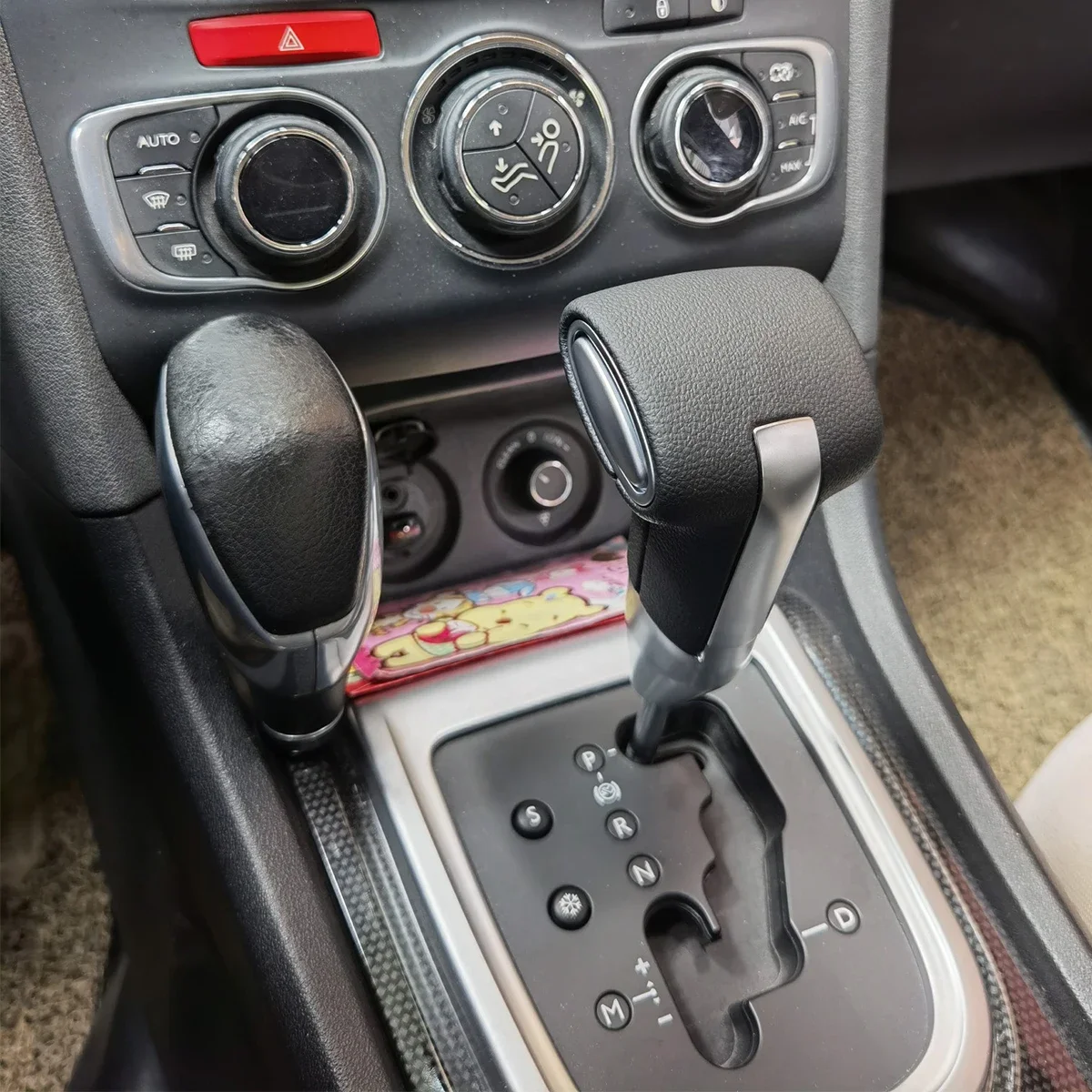 푸조 307 207 308 407 607 RCZ 206 408 2008 308 3008 자동 기어 변속 노브 헤드 레버, 자동차 기어박스 핸들 액세서리