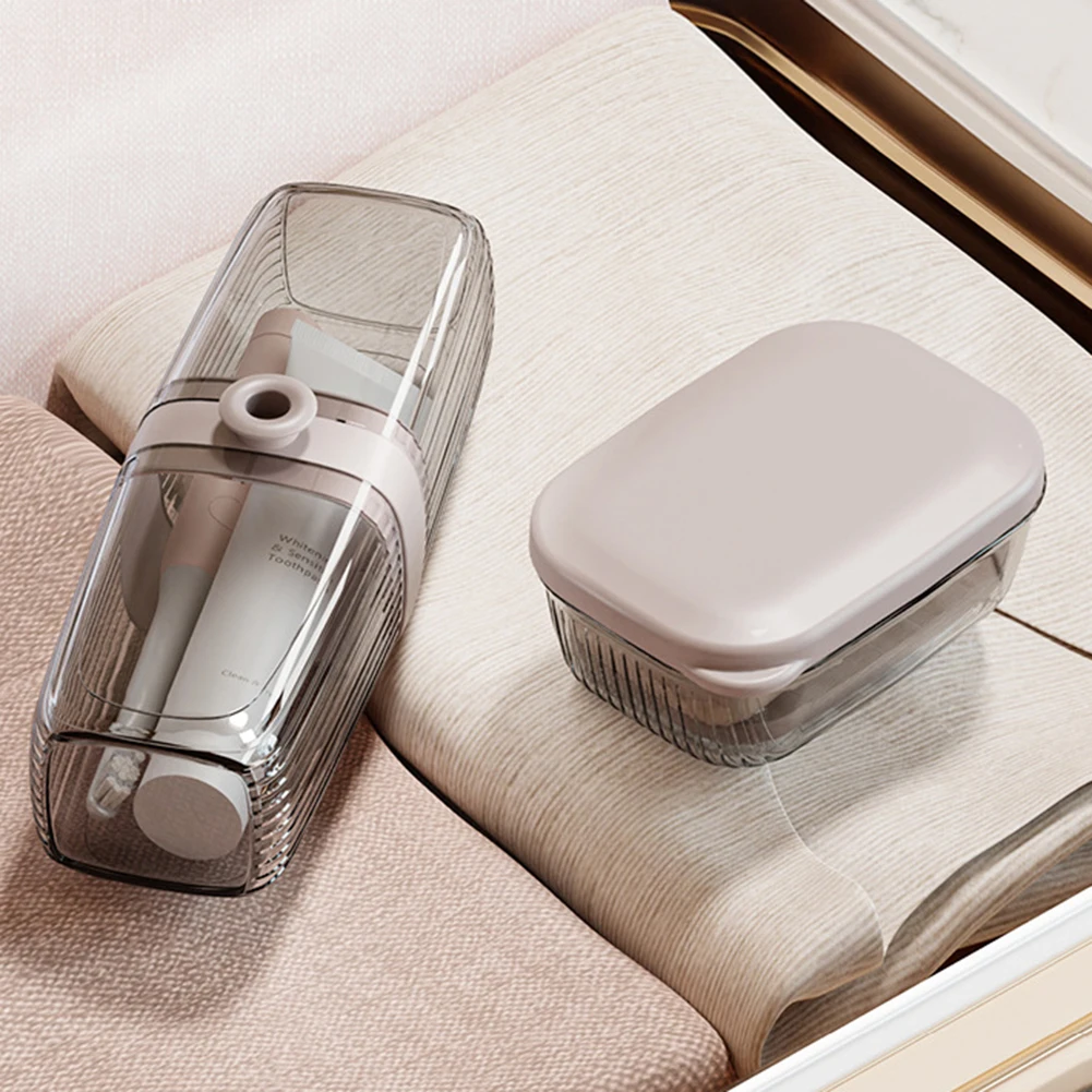 Portable Holder Multifunctional Case And Carrier Toothbrush Containers For Bathroom Business Trip_voghion.com