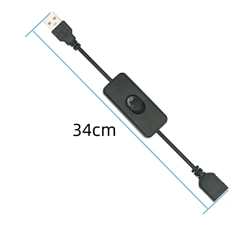 USB Cable Switch ON/OFF Extension for USB Lamp Fan Power Supply