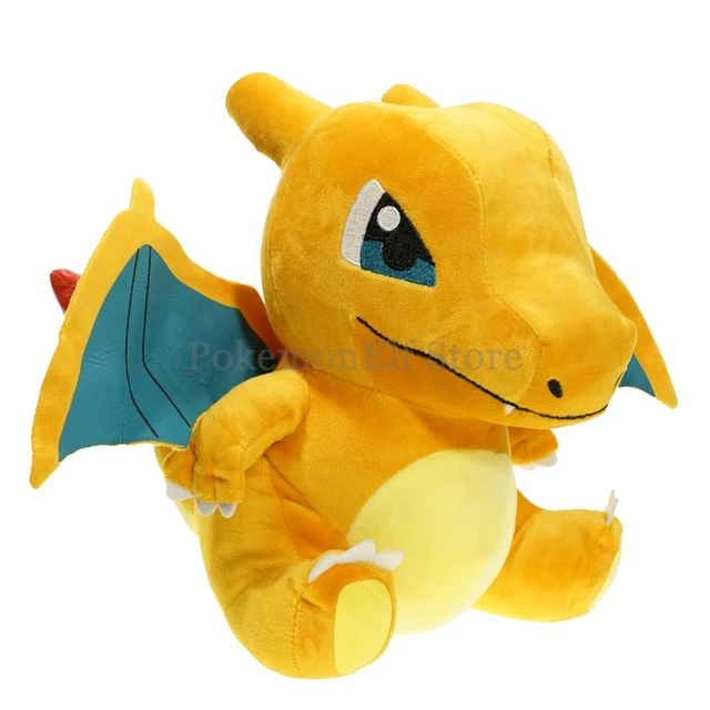 Pokemon Mega Charizard X Plushie 25cm - Ghibli Store