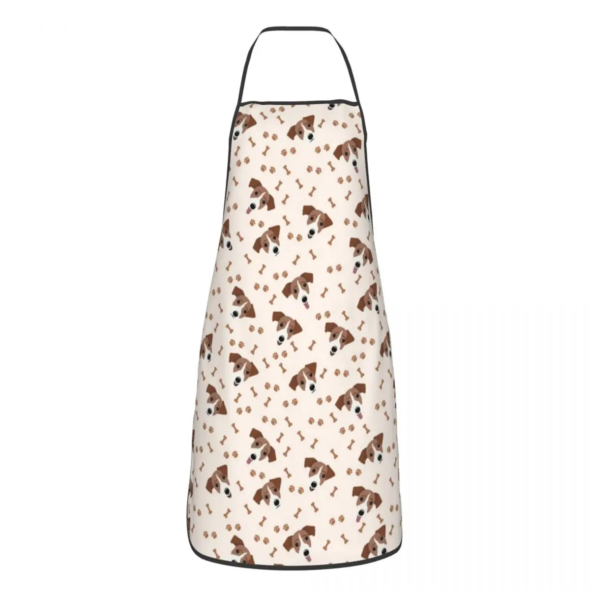 Unisex Jack Russell Terrier Dog Bones Kitchen Chef Cooking Grembiule Da Forno Uomo Donna Animal Tablier Cuisine For Giardinaggio
