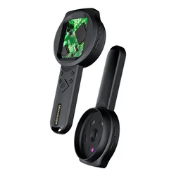 High - Definition Industrial Digital Magnifying Glass for Educational Exploration (Black)