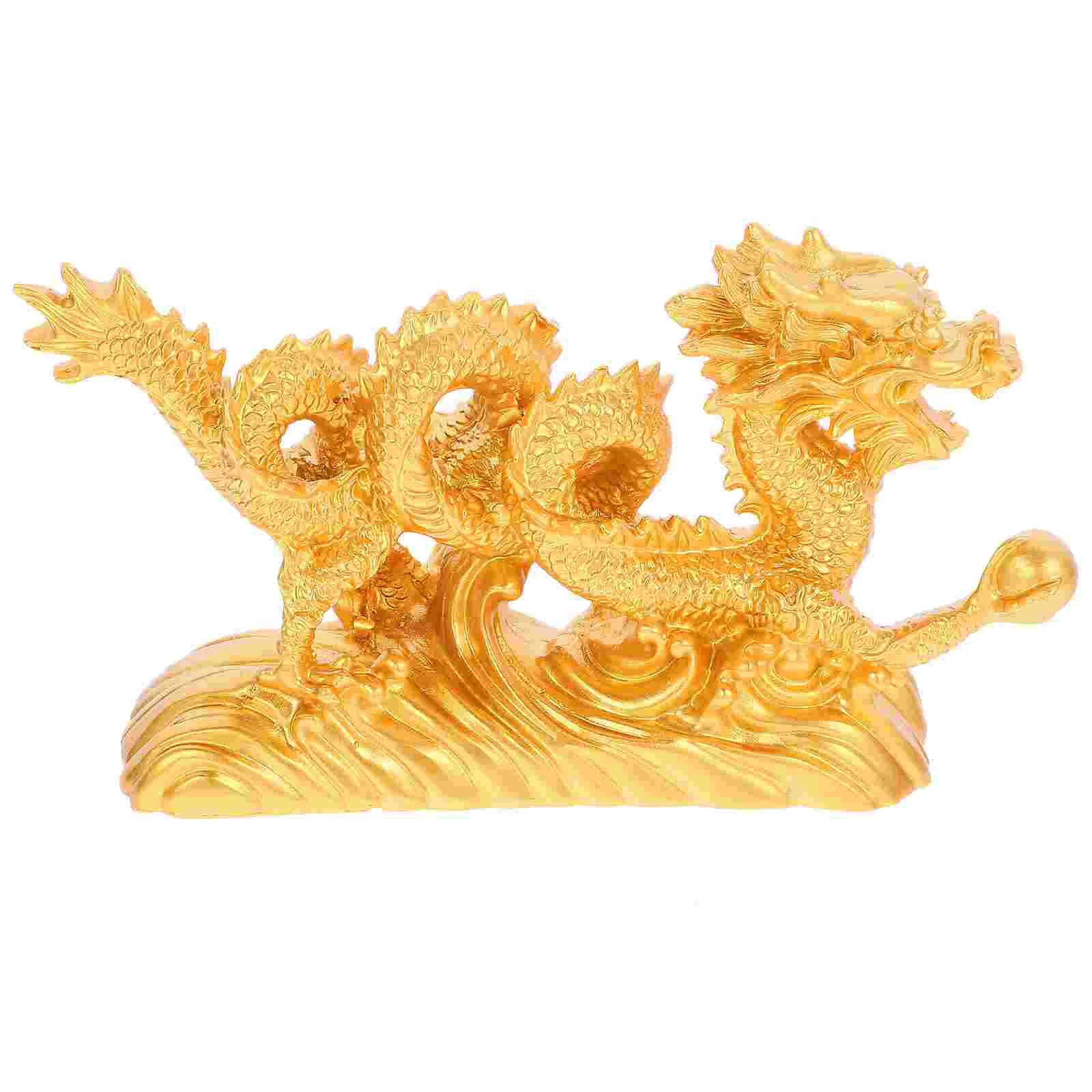 

Dragon Statue Resin Zodiac Dragon Sculpture Dragon Figurine Dragon Shaped Decoration