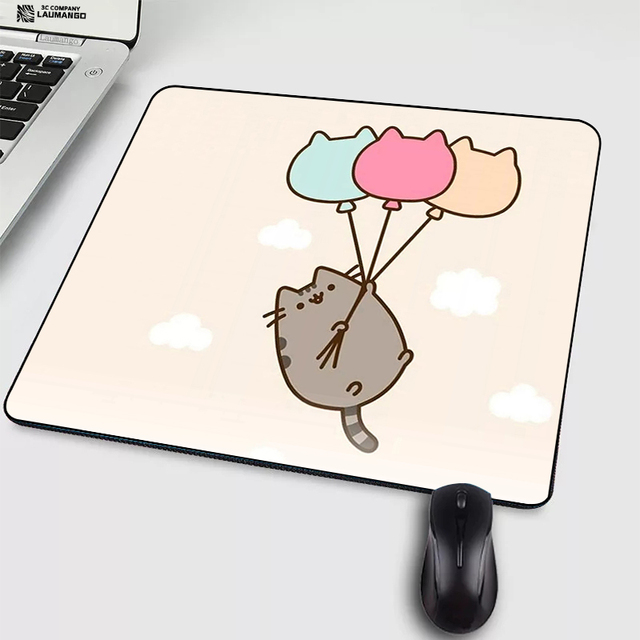 Cat Cartoon Mouse Pad Anime Mausepad PC Gamer Cabinet Tapis De Souris Varmilo Keyboard Gaming Accessories Laptop Mousepad