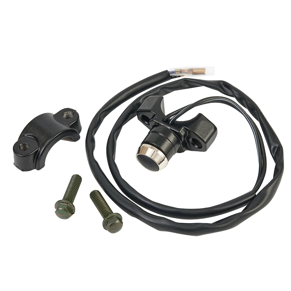 

1pcs Self-locking Switch Hupe Motorrad Schalter Taster Knöpfe Elektrische Kraft Universal 7/8 Inch Lenker Handlebar Design