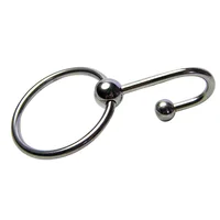 Männliches Geschlecht Verzögerung Eichel Ring Metall Perle Penis Ringe Stimulator Reizung Harnröhre dilatatoren Penis Ring Penis Plug Sexspielzeug für Männer 18 4