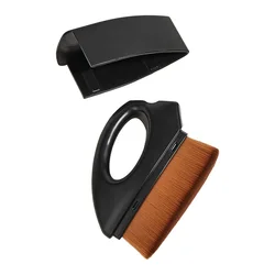 Vinyl Record Anti-Static Cleaning Brush with Carbon Fiber Bristles (Black)