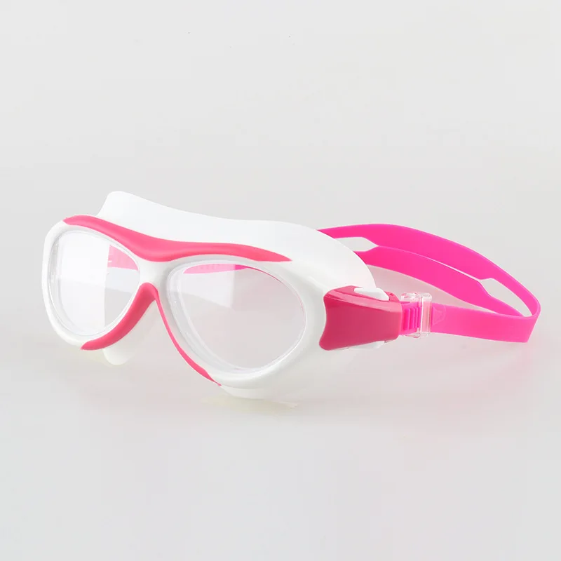 Children's Large Frame Swimming Goggles Waterproof and Anti-fog High-definition Swimming Goggles Spot