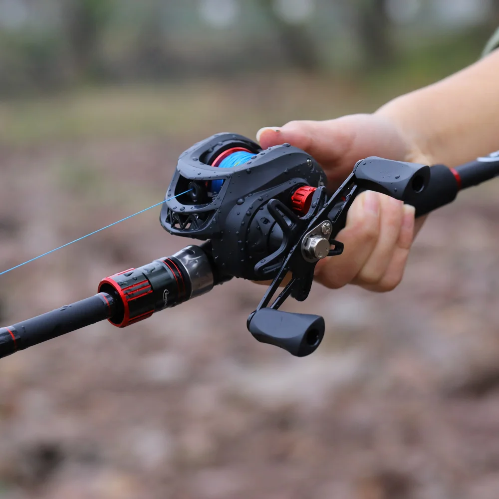 best baitcasting reel low gears Alijos Profile — Bigger Fishing Rugged Rulon drag applies up to 15 lbs Fishing Reels Best Budget Baitcasting