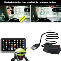 QXNY Full HD USB Car DVR Camera Dash Cam Reversing Backup Camera Recorders Black Box for Android PC DVR Driving Recorder Hidden - Image 4