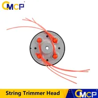 1pc Universal 4 Lines Bump Speed Feed String Trimmer Head Grass Trimmer Head For Gasoline Lawn Mower Brush Cutter Head 1
