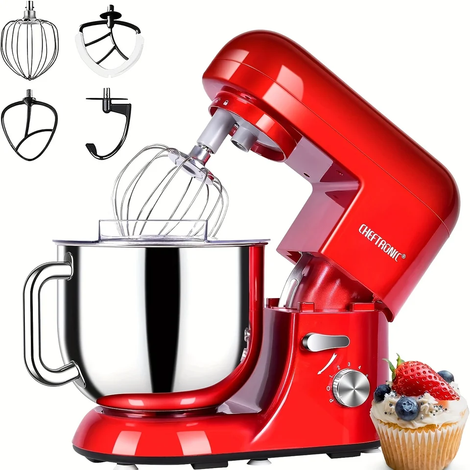 スタンドミキサー　cheftronic 1pc CHEFTRONIC Stand Mixer, 7 Qt Tilt-Head Electric