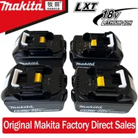 2025 100% Genuine Makita 6Ah 18V Battery BL1860B BL1840 BL1830B BL1850B BL1850 BL1860 BL1815 Replacement Lithium Battery