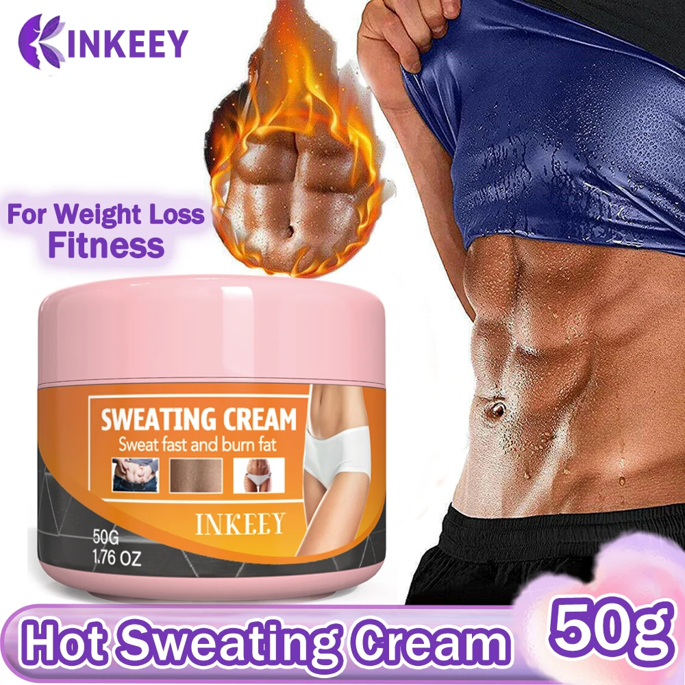 Hot Sweating Cream Fat Burning Cream Weight Loss Belly Workout Enhancer Cream Tummy Slimming Anti Cellulite Cream for Body Care