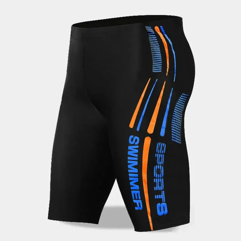 Men's Five-Point Swim Trunks Swim Shorts Anti-Embarrassing Plus Size Quick-Dry for Manufacturers