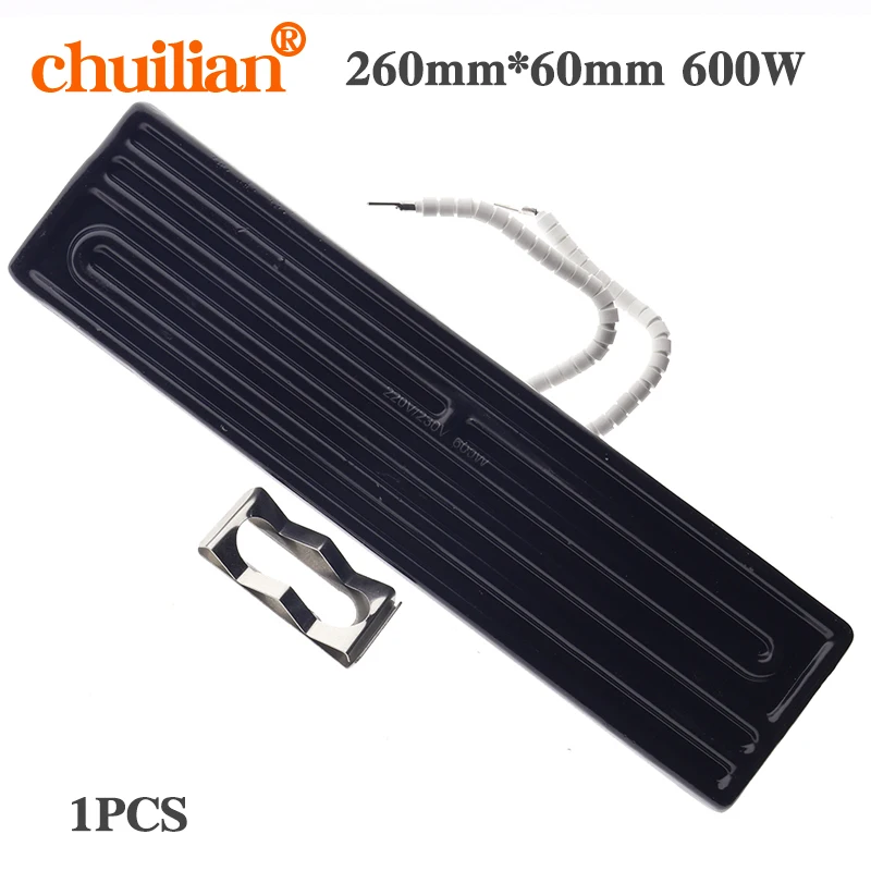 240x60mm 600W Infrared bottom ceramic heating plate for BGA rework station
